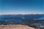 Argentina - lago nahuel huapi - view from cerro bayo 